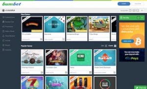 Bumbet Casino - no-download casino games Bumbet Casino instant play