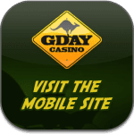 G'Day casino mobile app
