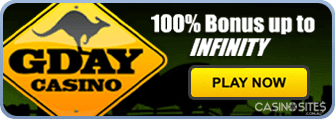 G'Day Casino iPhone 7 mobile casino site