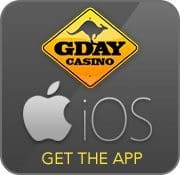 G'Day Casino official AUD iPhone and iPad app