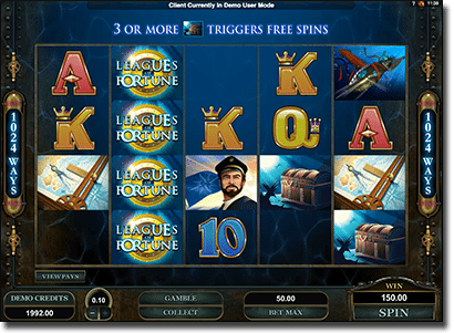 Play Leagues of Fortune 1024 Ways slots online