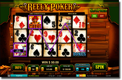 Online Reely Poker video slots