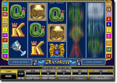 Play Avalon online pokies for real money