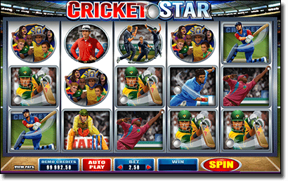 Play Cricket Star pokies online for real money
