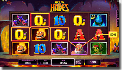 Play Hot as Hades online pokies for real money