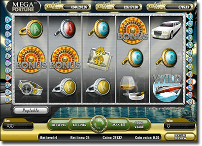 Mega Fortune progressive jackpot pokies on mobile