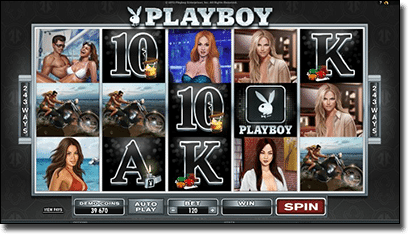 Playboy online video pokies