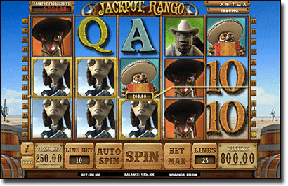 Rango progressive pokie