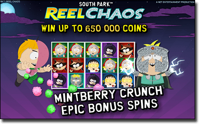South Park Reel Chaos slots bonuses