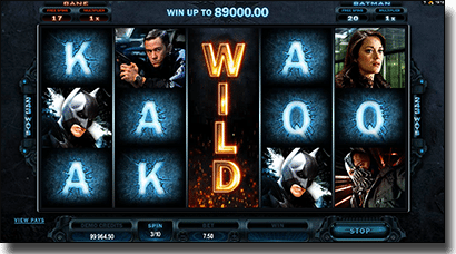 Play The Dark Knight Rises online pokies