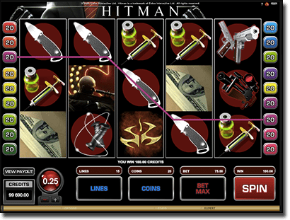Hitman online pokies by Microgaming Hitman online pokies by Microgaming
