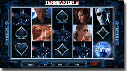 Terminator 2 online pokies game
