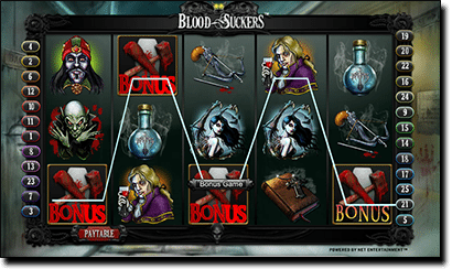 Play Blood Suckers online pokies for real money