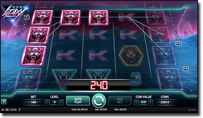 Play Neon Staxx online pokies by Net Entertainment for real money Neon Staxx online pokies by Net Entertainment