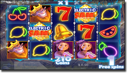 Play Electric Sam online video slots Electric Sam online video slots