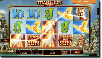 Titans of the Sun Hyperion online slots