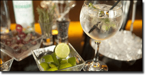 Gin and Tonic - classic casino drink