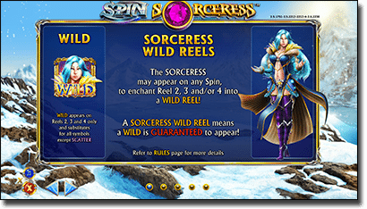 Spin Sorceress special features