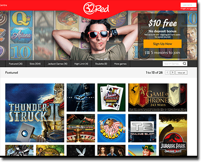 32Red Casino new browser-based interface 32Red Casino new browser-based interface