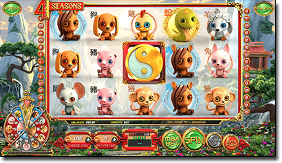 4 Seasons Chinese online pokies