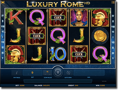 Play Luxury Rome HD pokies for real money online Luxury Rome HD pokies