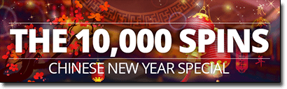 10,000 pokies spin giveaway at Roxy Palace Casino