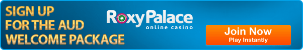 Roxy Palace Casino - Redeem AUD bonuses and promotions