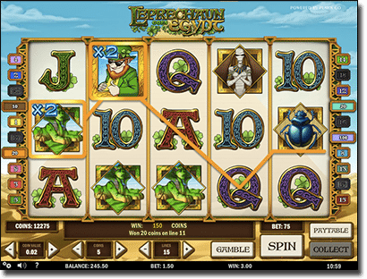 Play Leprechaun Goes Egypt pokies for real money online Leprechaun Goes Egypt pokies