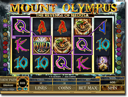 Mount Olympus: Revenge of Medusa pokies