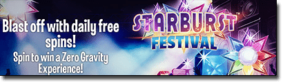 Starburst Festival competition at Leo Vegas Casino