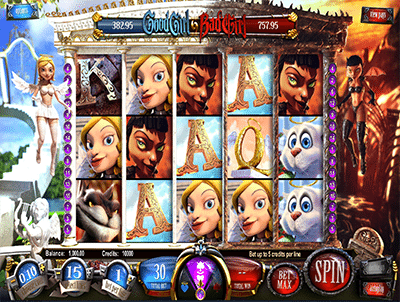 Good Girl Bad Girl 3D online pokies by BetSoft
