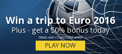 Win a trip to Euro 2016 in Paris with RoxyPalace.com