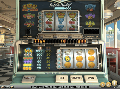 Super Nudge 6000 classic-themed online pokies by NetEnt