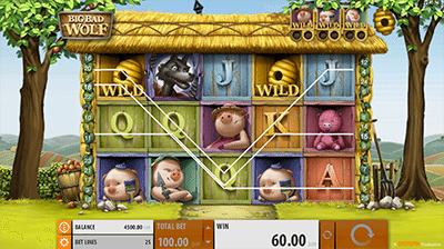 Big Bad Wolf online pokies by Quickspin