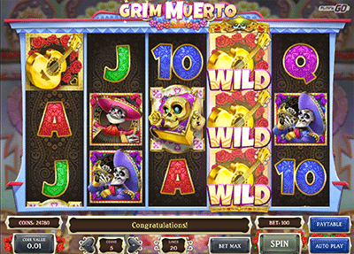 Grim Muerto online pokies