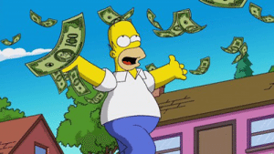Homer Simpson top six fictional poker players