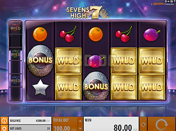 Sevens High online pokies by Quickspin