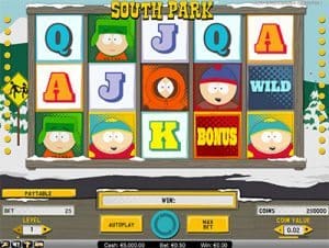 South Park pokies by NetEnt
