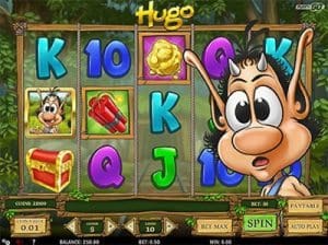 Hugo online pokies by Play'n Go