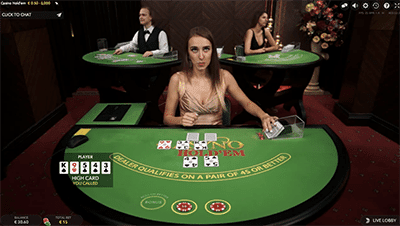 Evolution Live Dealer Casino Hold'em