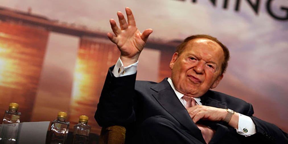 Sheldon Adelson - most influential casino personalities around the world