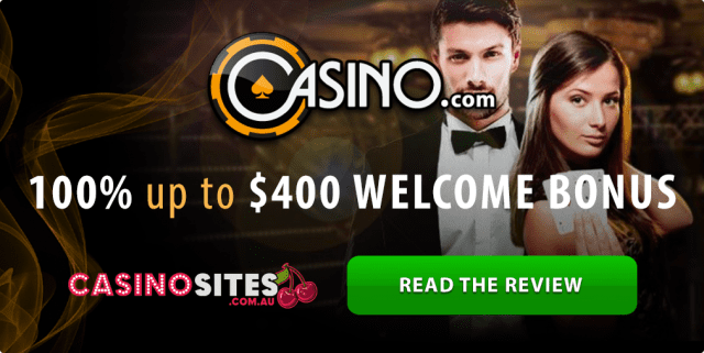 Casino.com welcome bonus sign up