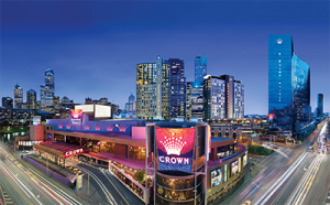 Crown Casino Melbourne - host of Aussie Millions poker tournament Crown Casino Melbourne poker hub