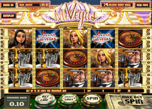 Mr Vegas 3D online progressive pokies