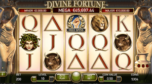 Divine Fortune online pokies NetEnt software