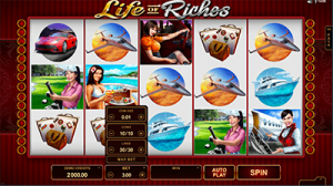 Life of Riches online slot by Microgaming software