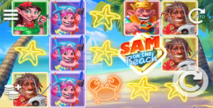 Sam on the Beach online pokies by Elk Studios