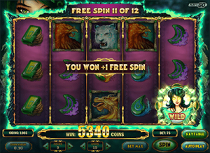 Free spins feature Jade Magician online pokies