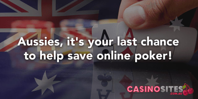 Save online poker in Australia