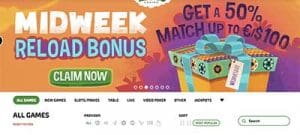 Mucho Vegas midweek bonus